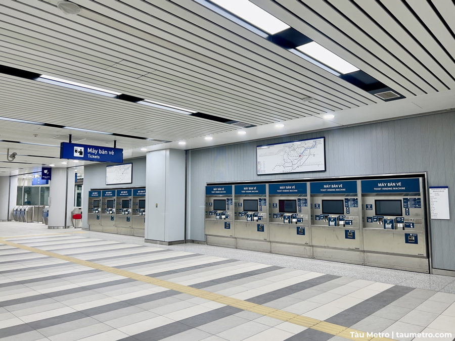 hinh anh thuc te ben trong nha ga metro ben thanh