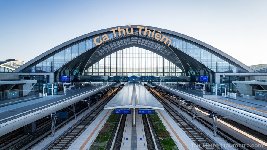 phoi canh ga thu thiem