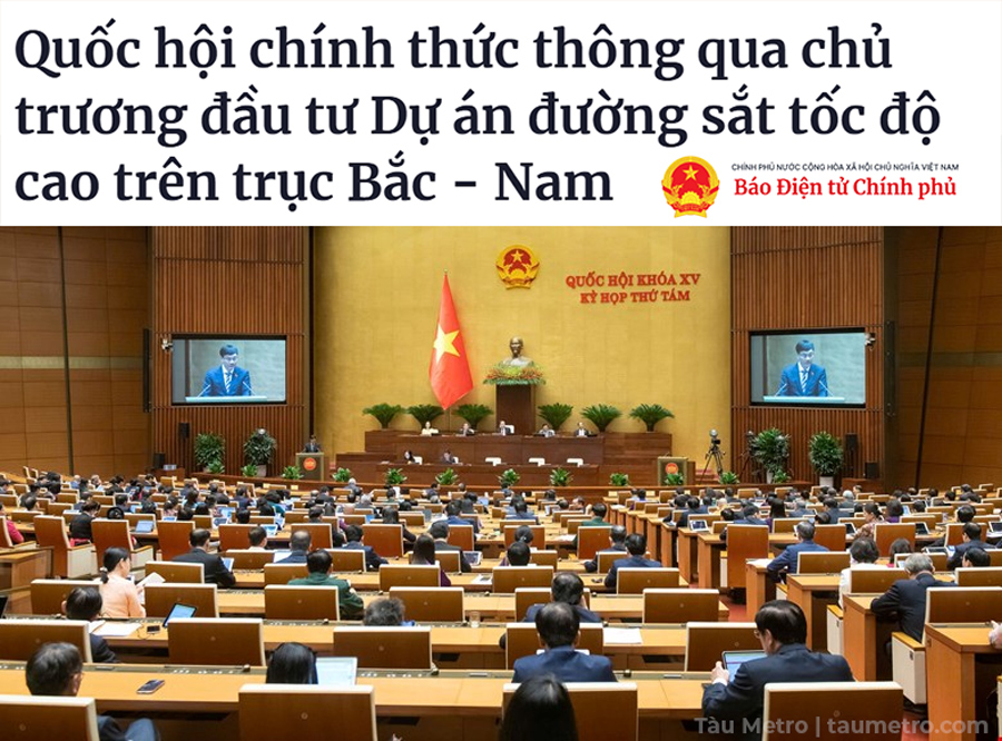 tien do du an tuyen duong sat cao toc bac nam