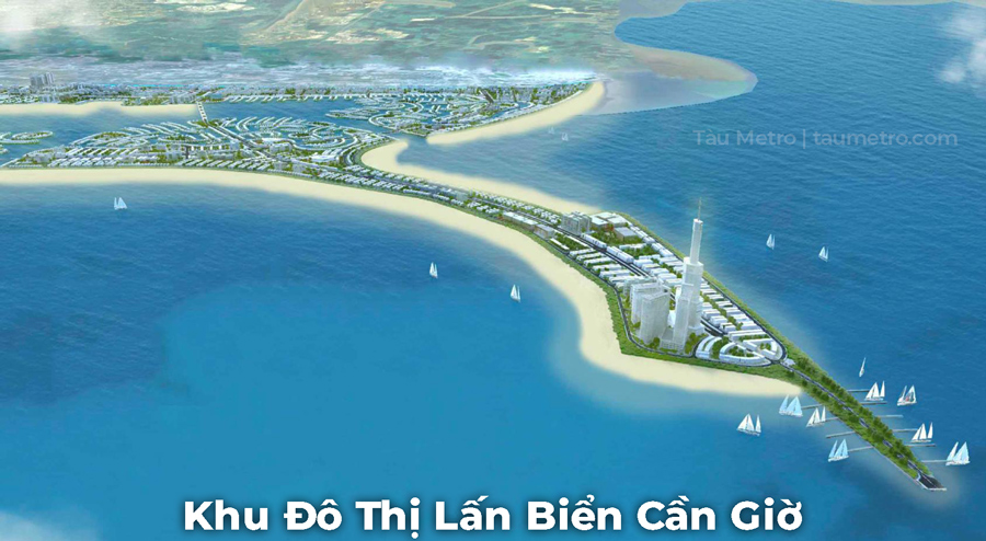 phoi canh khu do thi lan bien can gio