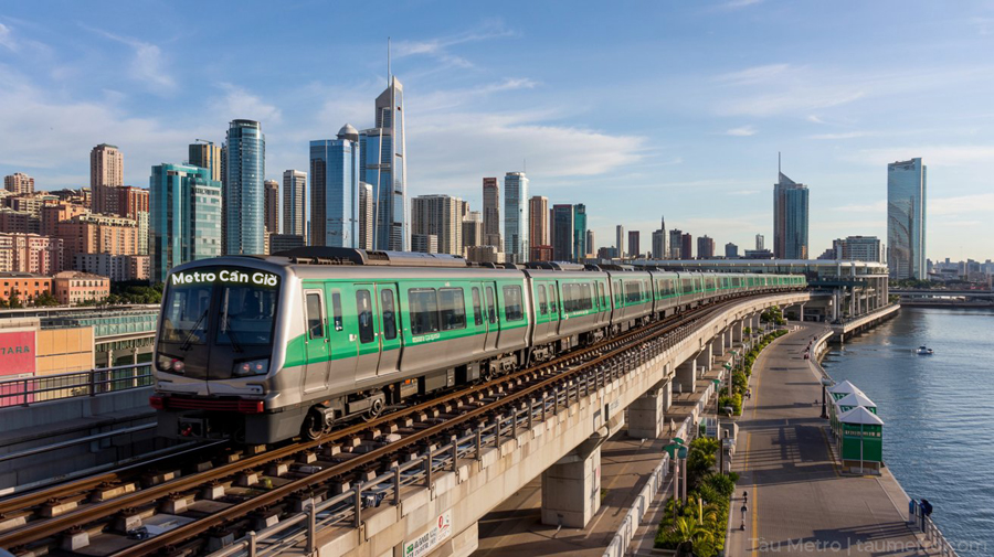 phoi canh doan tau tuyen metro can gio