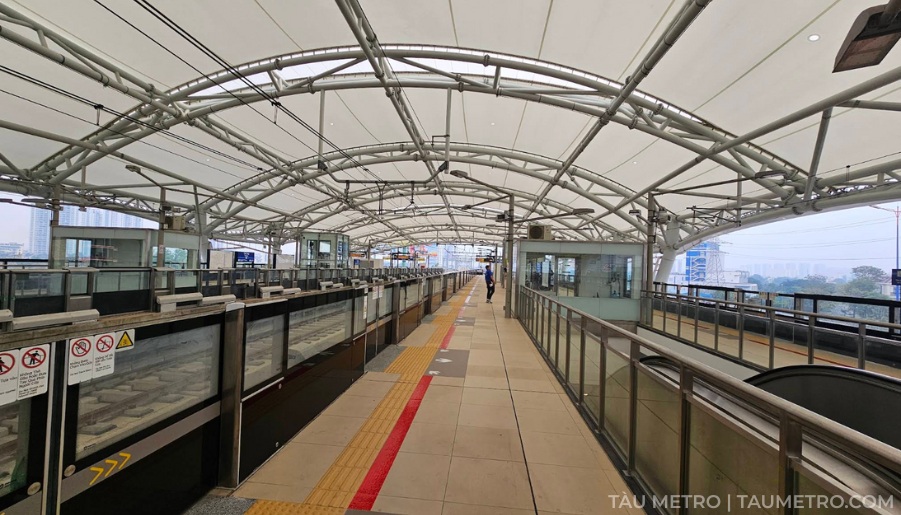 hinh anh thuc te nha ga metro tan cang