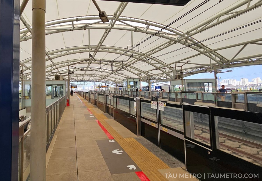 hinh anh thuc te nha ga metro tan cang