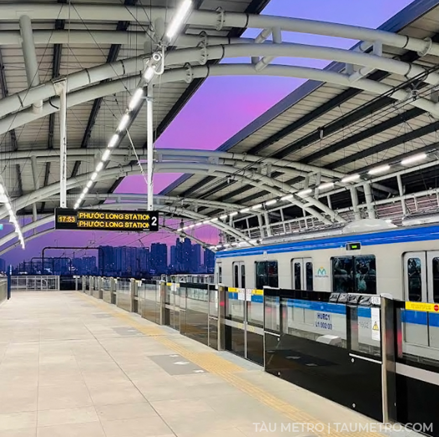 hinh anh thuc te nha ga metro phuoc long