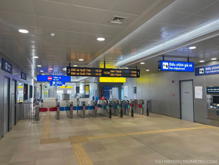 hinh anh thuc te nha ga metro rach chiec