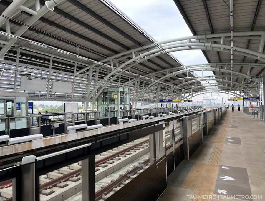 hinh anh thuc te nha ga metro rach chiec
