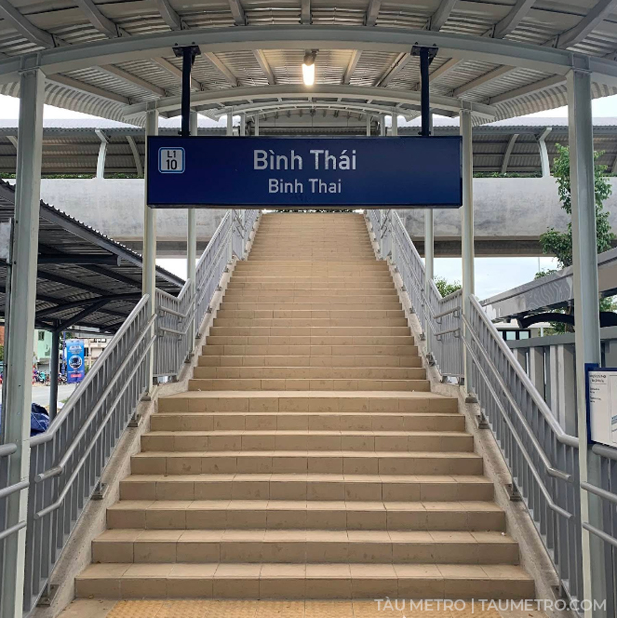 hinh anh thuc te nha ga metro binh thai