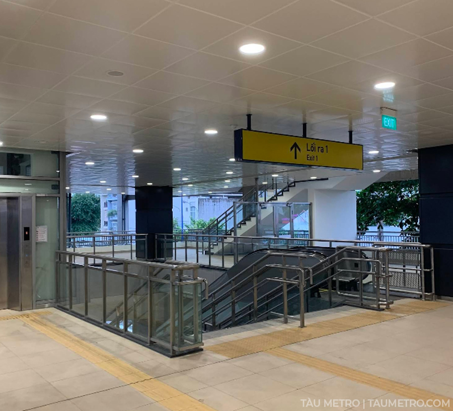hinh anh thuc te nha ga metro binh thai
