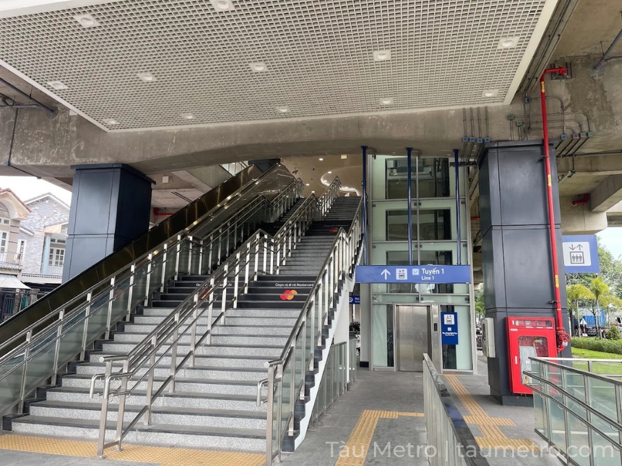 hinh anh thuc te nha ga metro khu cong nghe cao
