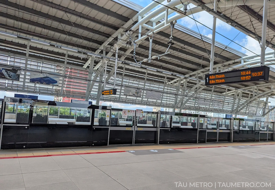 hinh anh thuc te nha ga metro thu duc