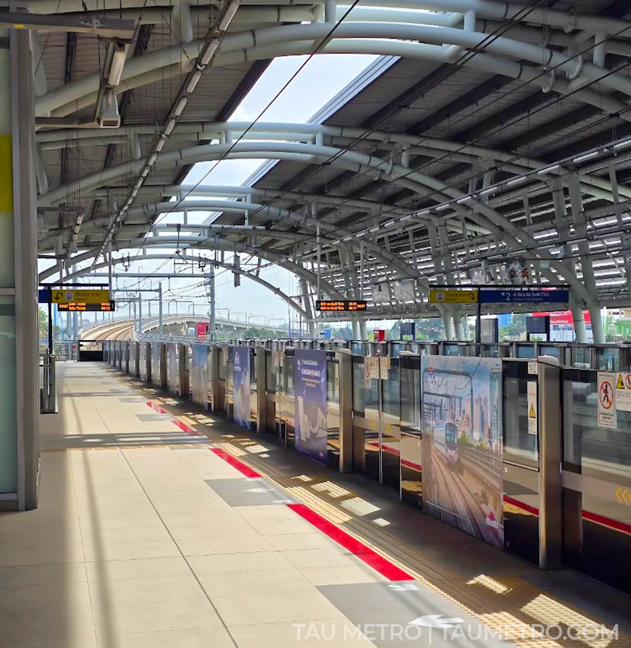 hinh anh thuc te nha ga metro thu duc