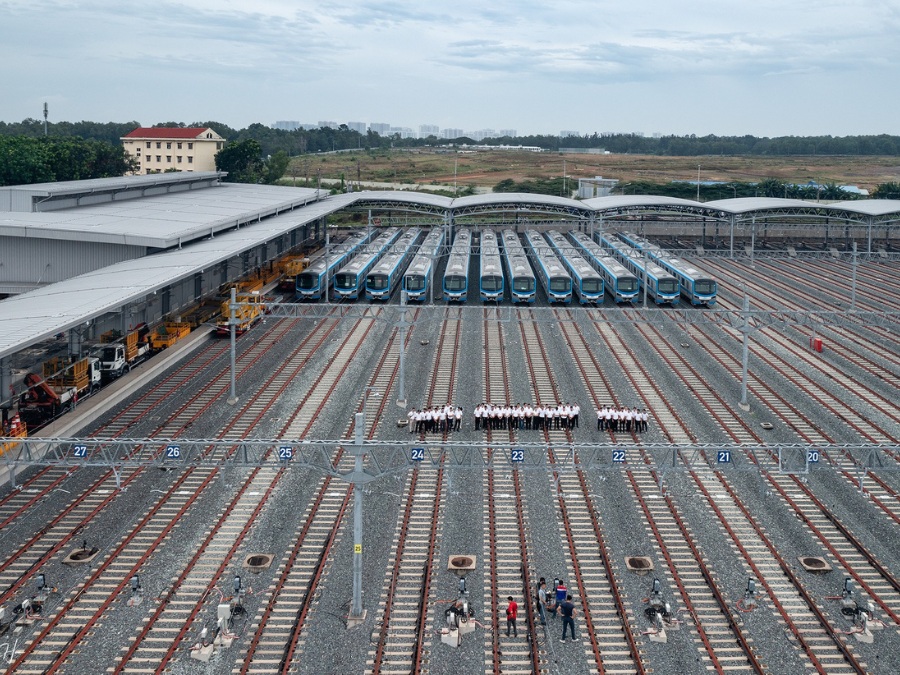 hinh anh thuc te depot long binh