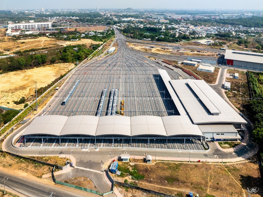 hinh anh thuc te depot long binh