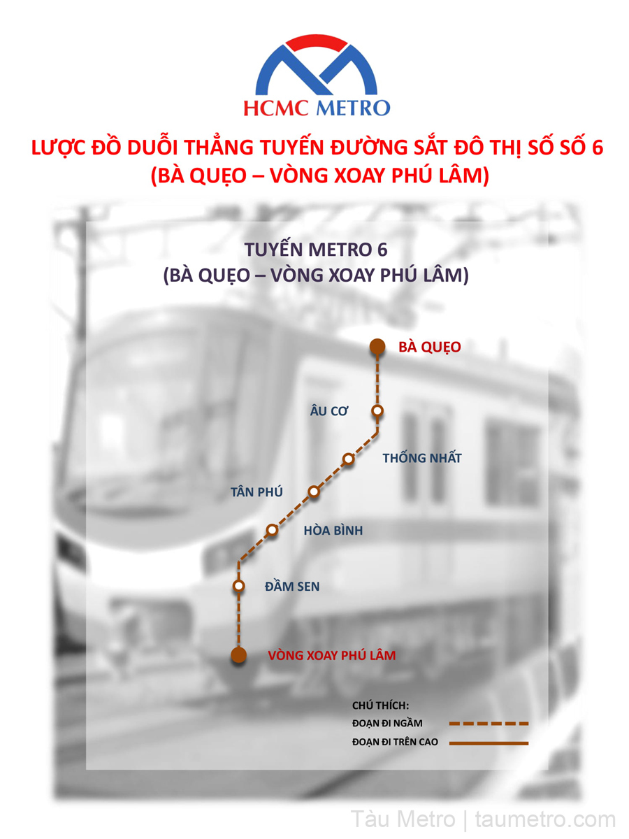 luoc do duoi thang thang tuyen metro so 6 ba queo vong xoay phu lam