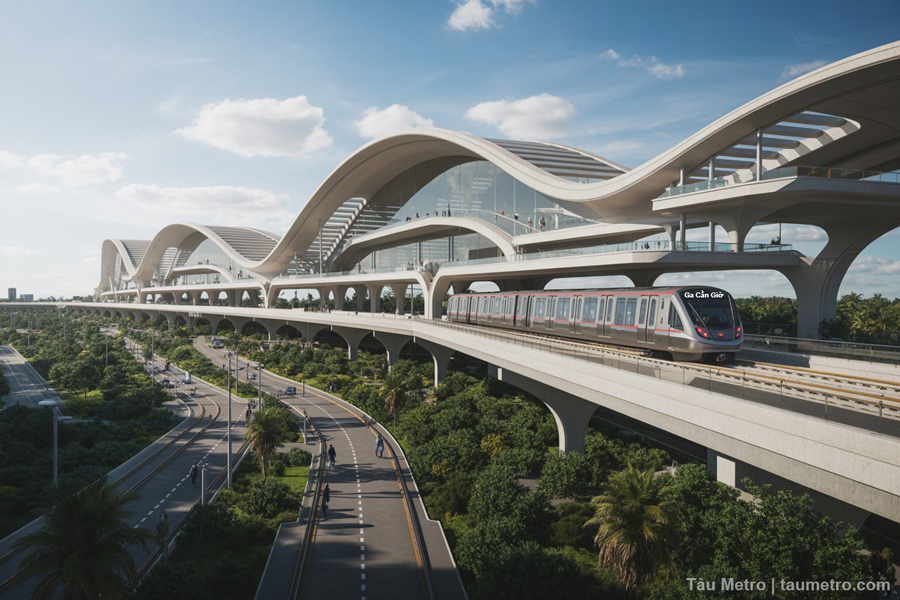 phoi canh nha ga metro can gio