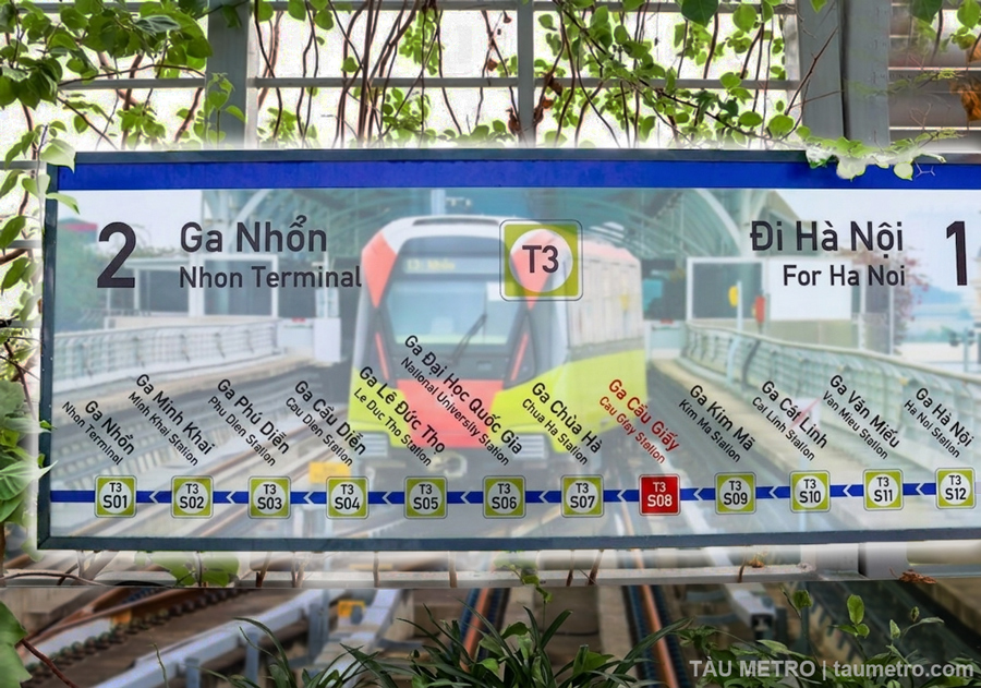 cac nha ga thuoc tuyen metro nhon ga hoi noi