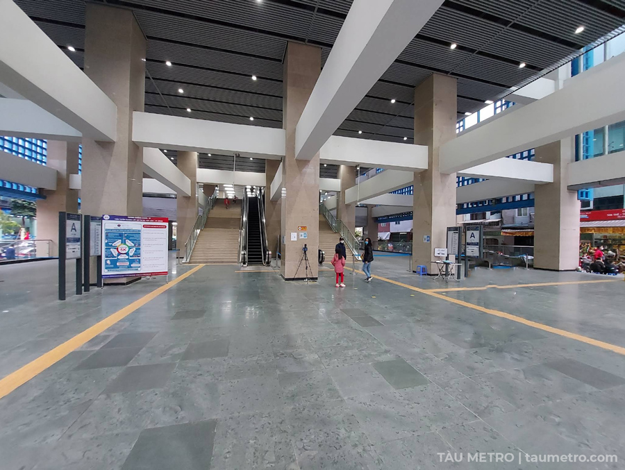 thiet ke cua nha ga metro cat linh